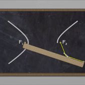 Constructions by pin-and-string: conics
