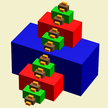 The Sierpinski Triangle and the Towers of Hanoi