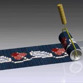 Stamping a frieze - the cylinder